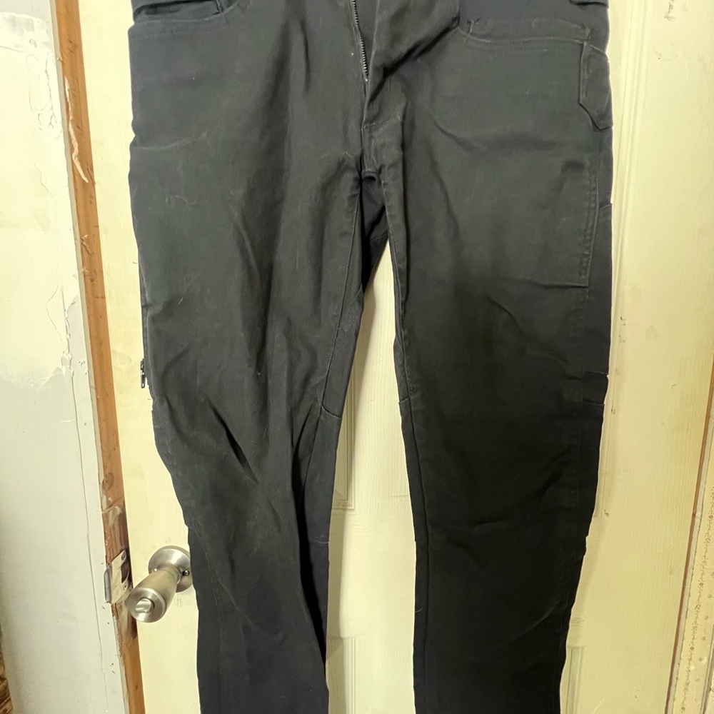 1620 Slim Fit Men’s work pants— Black - Picture 4 of 4